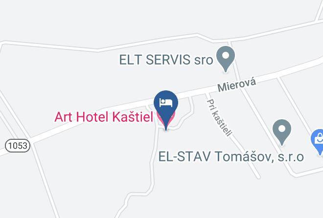 Art Hotel Kastiel Tomasov Map