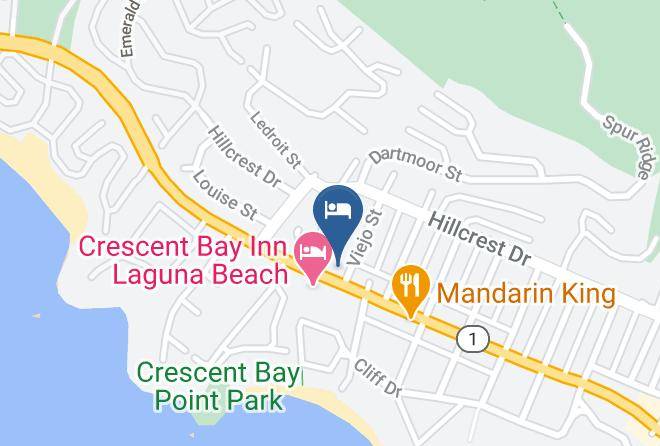 Orange - Art Hotel Laguna Beach Trademark Collection By Wyndham Maps