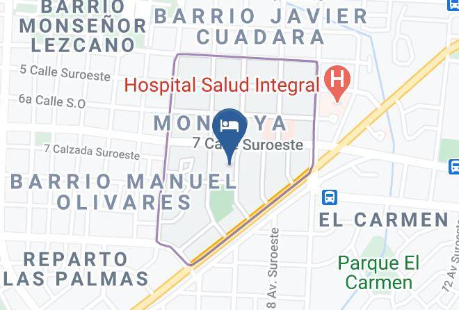 Managua - Art Hotel Managua Maps