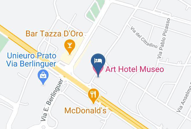 Prato - Art Hotel Museo Maps