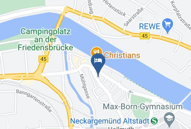 Rhein Neckar Kreis - Art Hotel Neckar Maps