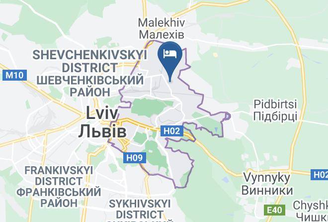 Lviv - Art Hotel Palma Maps