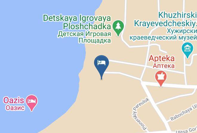 Olkhonsky District - Art Hotel Port Olkhon Maps