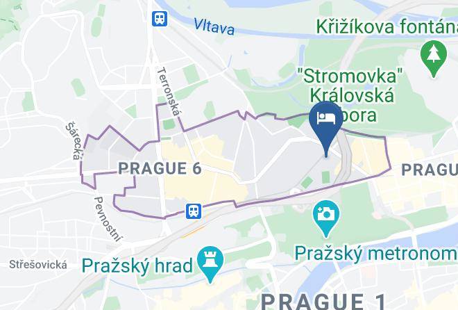 Prague - Art Hotel Prague Maps