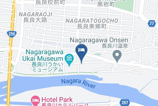 Gifu City - Art Hotel & Residence Maps