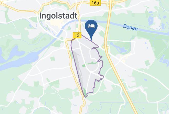 Ingolstadt - Art Hotel Pfeffermuhle Maps