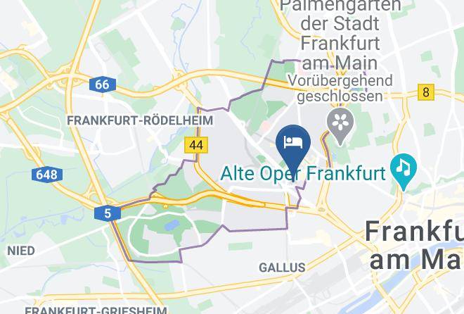 Frankfurt Am Main - Art Hotel Robert Mayer Maps