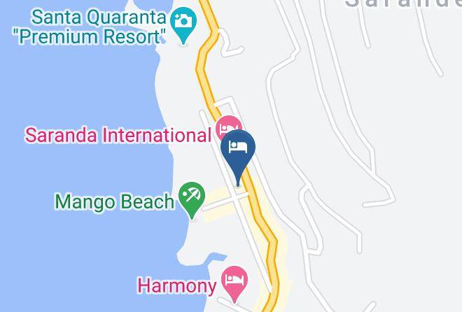 Saranda - Art Hotel Maps