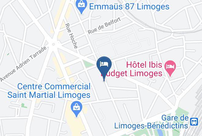 Haute Vienne - Art Hotel Tendance Maps