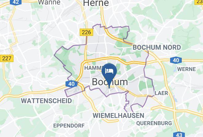 Bochum - Art Hotel Tucholsky Maps