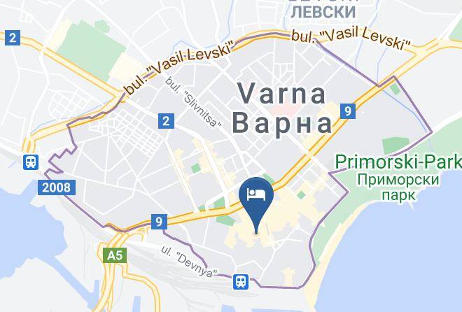 Varna - Art Hotel Maps