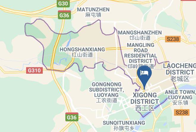 Luoyang - Art Hotel Vienna Luoyang Maps