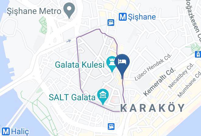 Beyoglu - Art Nouveau Galata Maps