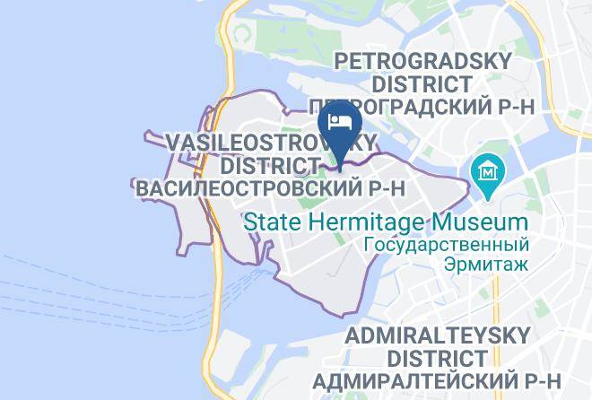 Saint Petersburg - Art Nuvo Palace Maps