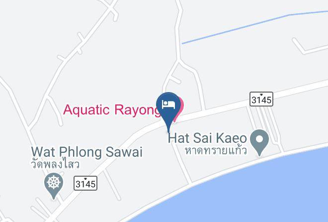 Amphoe Klaeng - Art On The Beach Maps