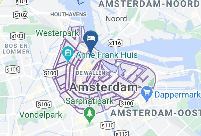 Art'otel Amsterdam Map