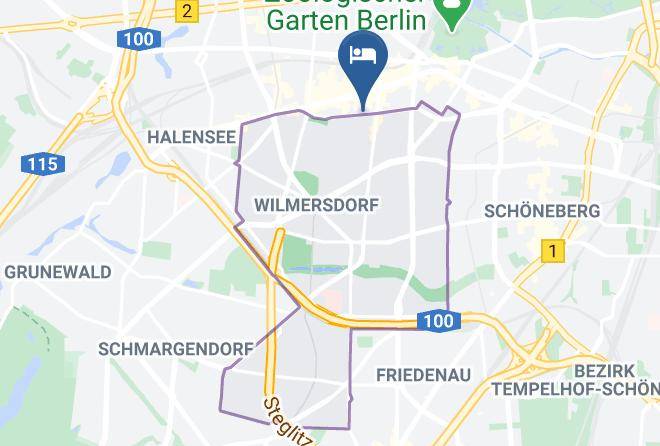 Stadt Berlin - Art'otel Berlin Kudamm Maps