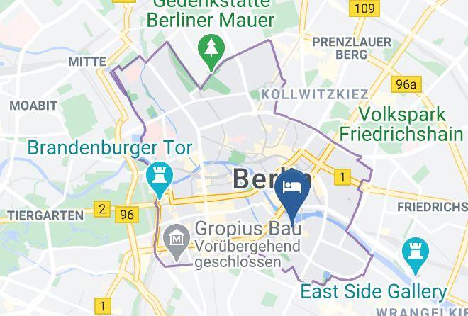 Stadt Berlin - Art'otel Berlin Mitte Maps