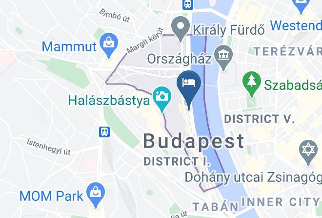 Art'otel Budapest Map