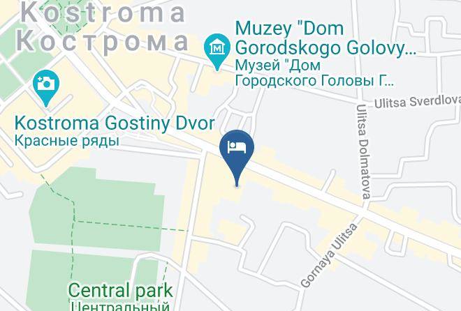 Kostroma - Art Otel' Tsentral'nyy Maps