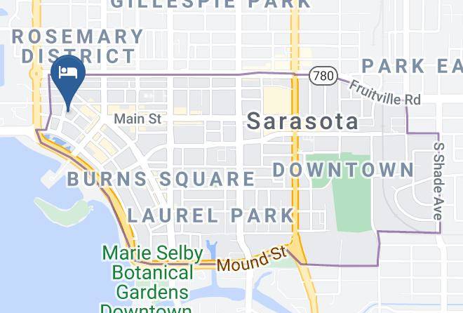 Sarasota - Art Ovation Hotel Autograph Collection Maps