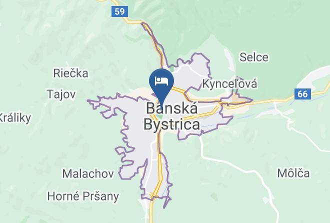 Banska Bystrica - Art Pension Dans Le Parc Maps