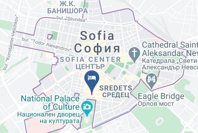 Sofia - Best Western Art Plaza Hotel Maps