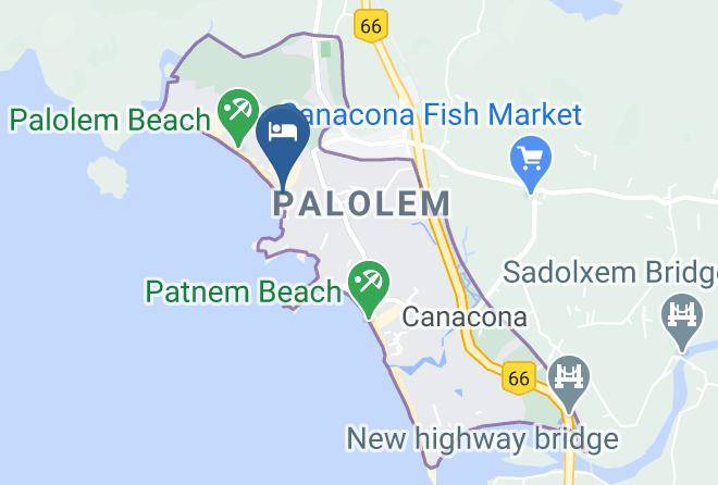 Canacona - Art Resort Goa Maps