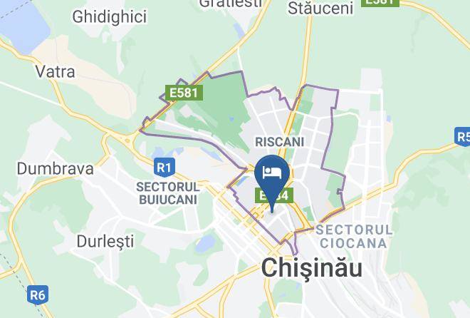 Chisinau - Art Rustic Hotel Maps