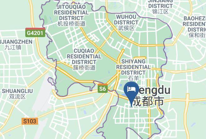 Chengdu - Art Senses Hotel And Place Maps