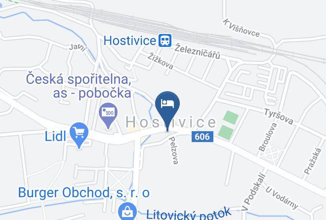 Prague West - Art Star Hotel Maps