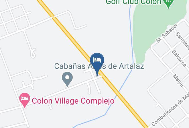 Colon - Artalaz Resort Negrita Maps