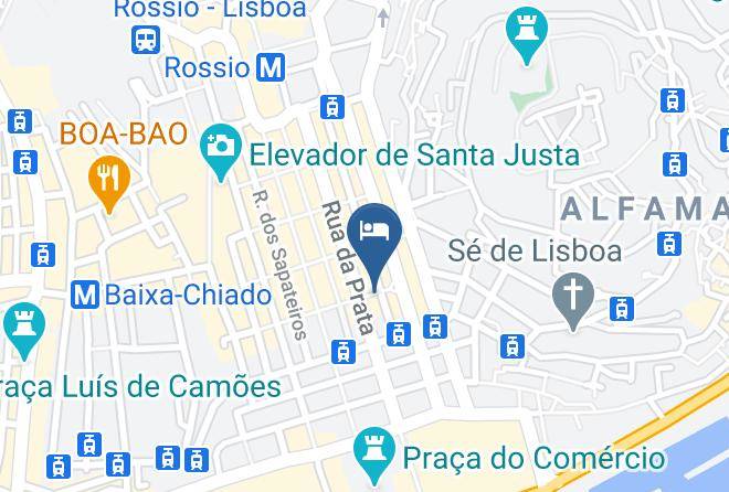 Lisbon - Lisbon Downtown Inn Maps