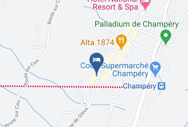 Monthey - Art Boutique Hotel Beau Sejour Maps