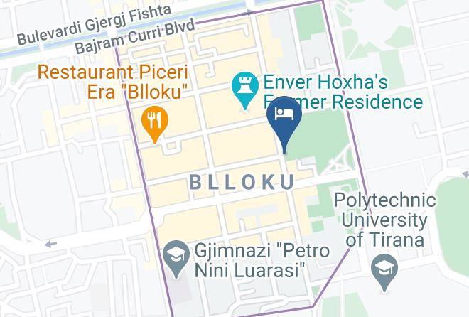 Tirana - Arte Boutique Hotel Maps