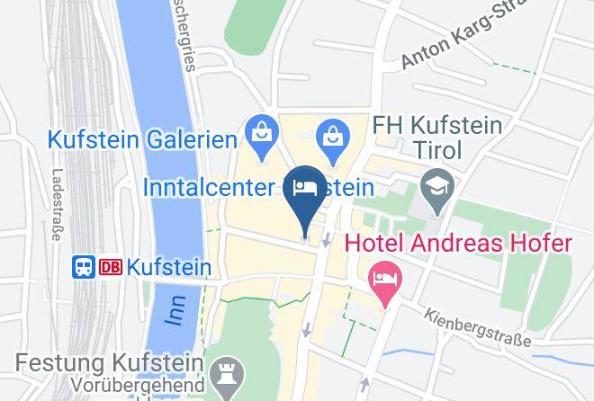 Kufstein - Arte Hotel Kufstein Maps