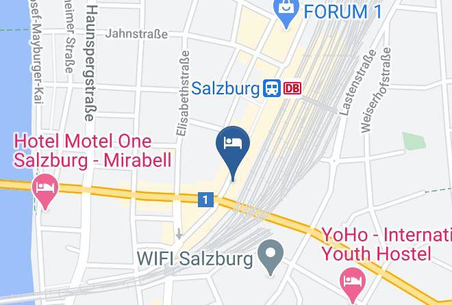 Salzburg - Arte Hotel Salzburg Maps