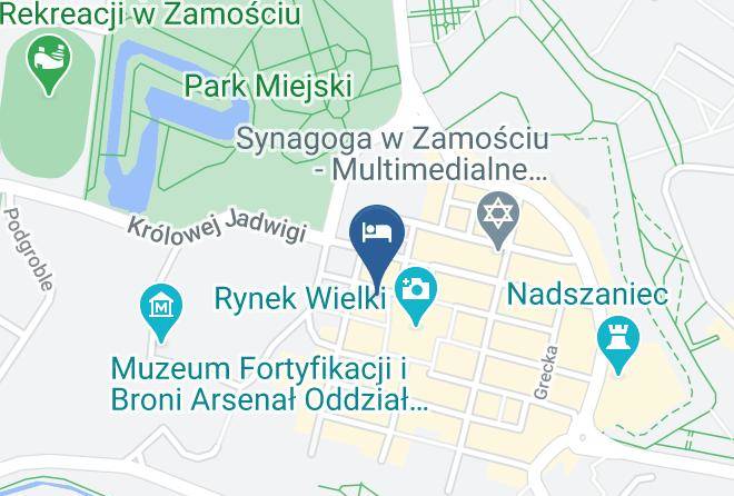 Zamosc - Arte Hotel Maps