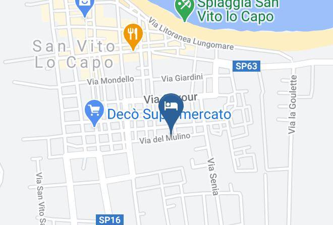 Trapani - Artemide Hotel Maps
