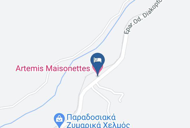 Achaea - Artemis Maisonettes Maps