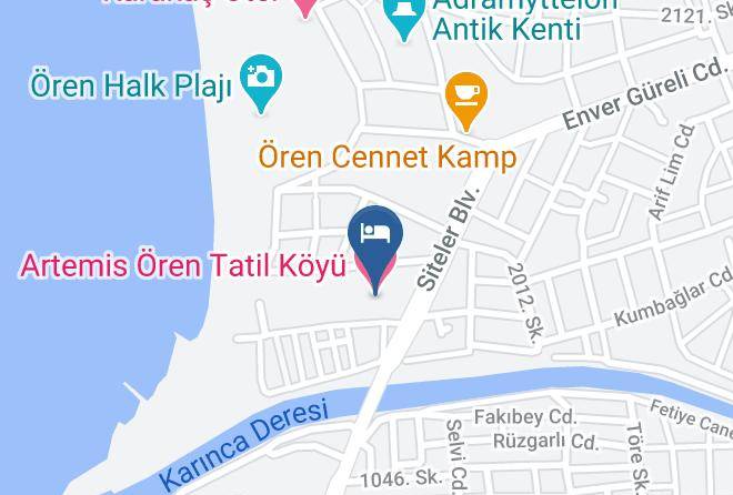 Burhaniye - Artemis Oren Tatil Koyu Maps