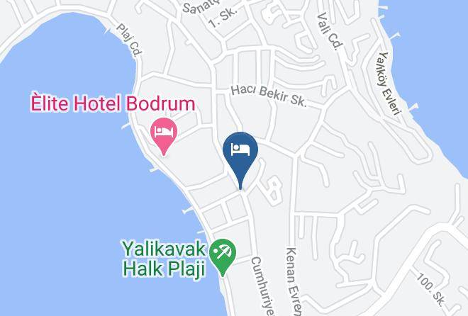 Bodrum - Artemis Pension Maps