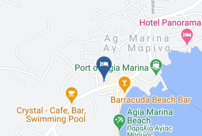 Perifereiaki Enotita Nison - Angela Hotel Maps