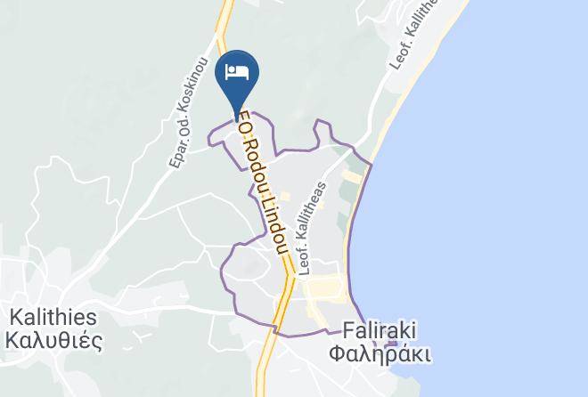 Dodecanese - Artemis Studios Faliraki Rhodes Maps