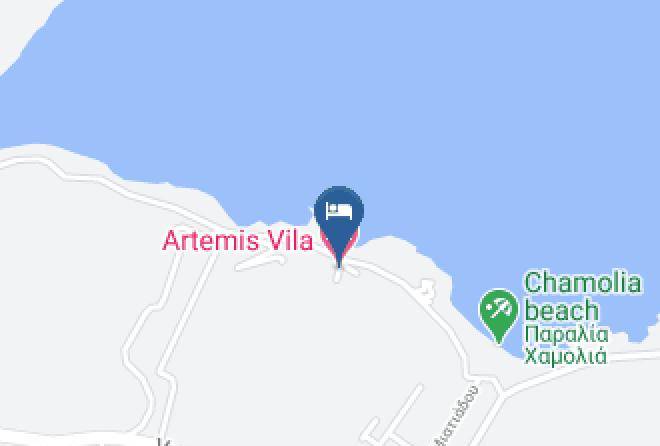 East Attica - Artemis Vila Maps