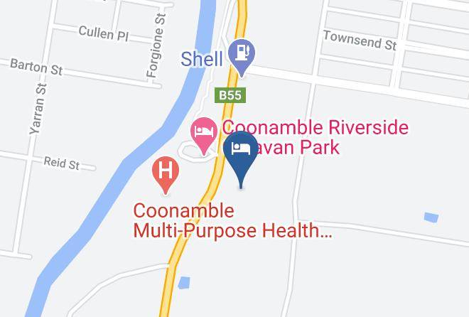 Coonamble - Artesian Motor Inn Maps