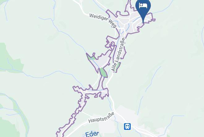 Siegen Wittgenstein - Artgerecht Ferienhauser Maps