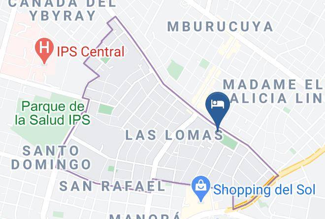 Asuncion - Arthaus Boutique Hotel By Prima Collection Maps