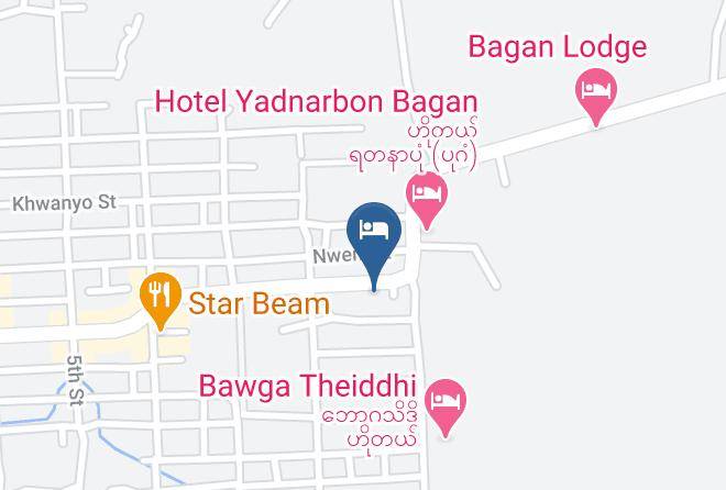 Nyaung U - Arthawka Hotel Maps