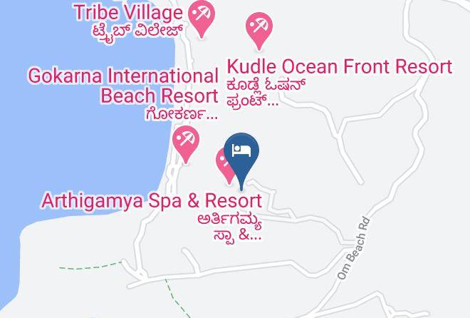 Kumta - Arthigamya Spa & Resort Maps